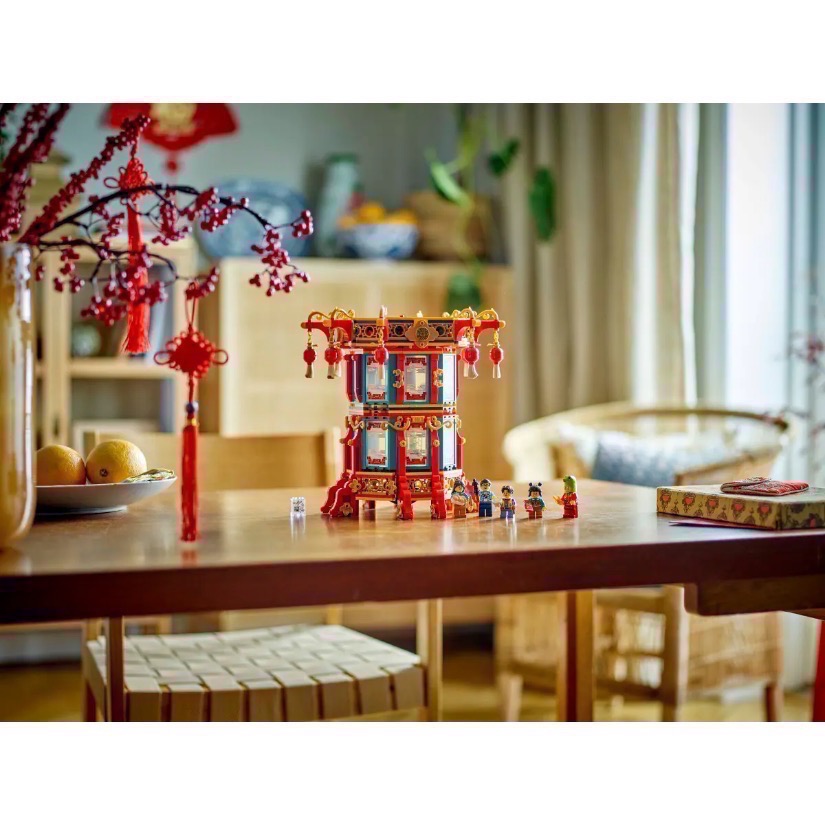 《屁桃柑仔店》現貨LEGO 80116 福來運轉燈 新年賀禮-細節圖8