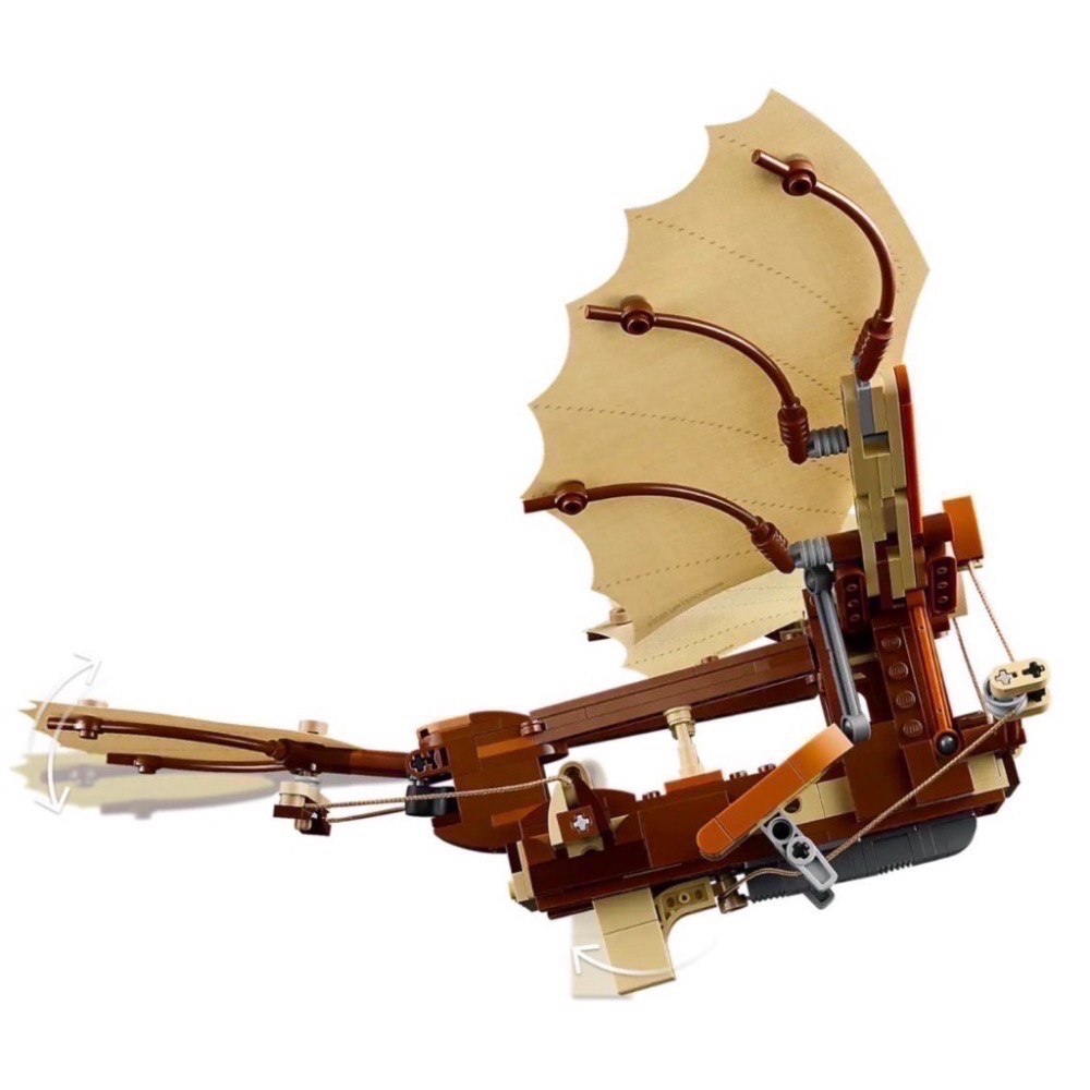 《屁桃柑仔店》現貨LEGO 10363 李奧納多達文西的飛行機器 -Icons系列-細節圖6