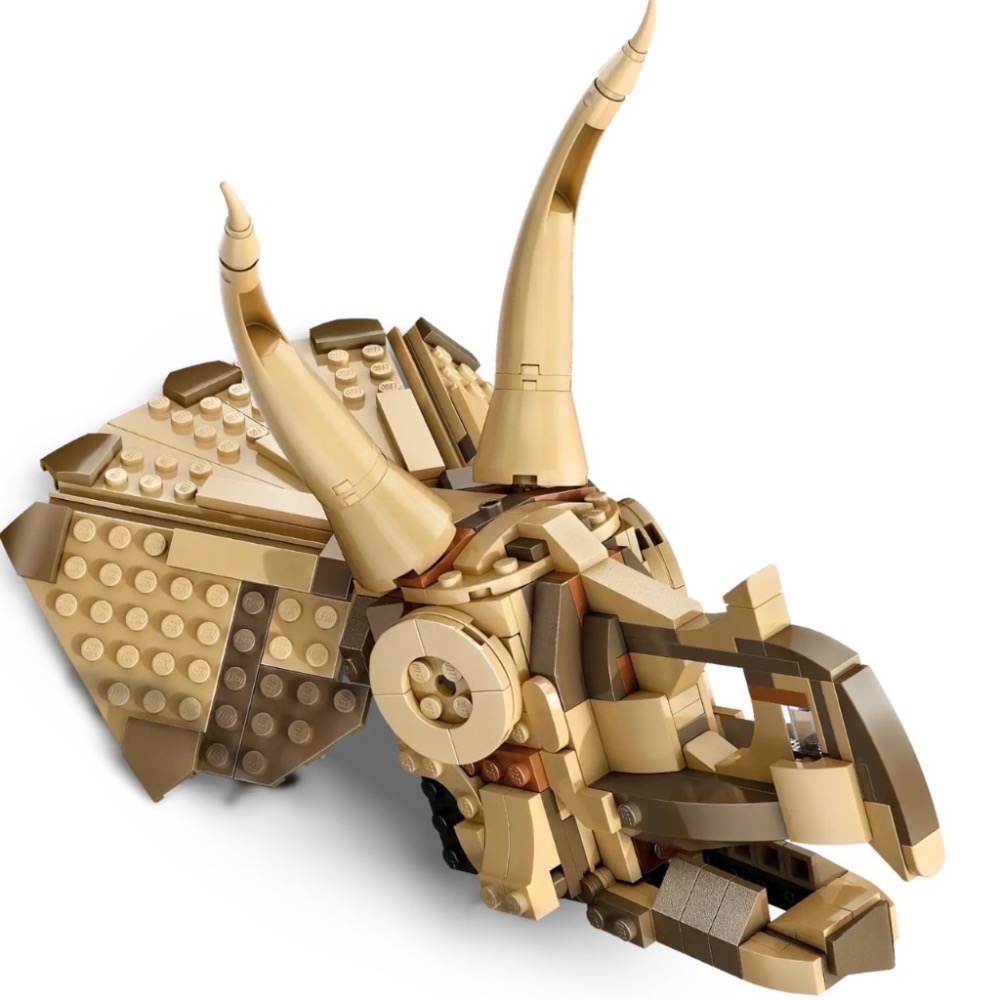 《屁桃柑仔店》現貨LEGO 76969  恐龍化石：三角龍頭骨-細節圖3