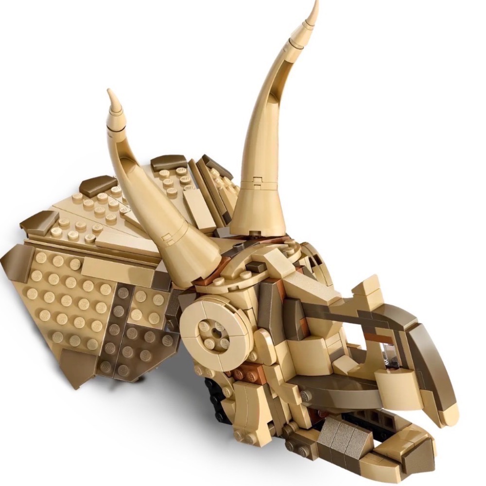 《屁桃柑仔店》現貨LEGO 76969  恐龍化石：三角龍頭骨-細節圖3