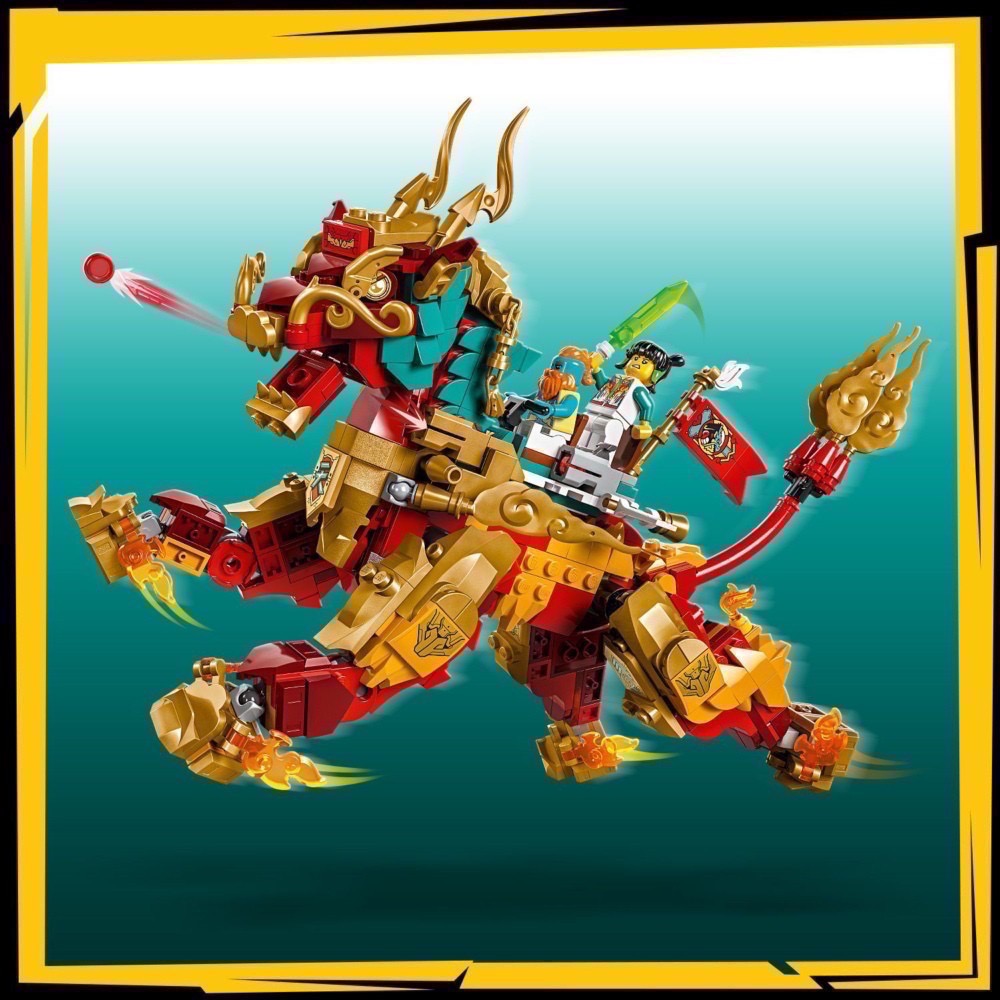 《屁桃柑仔店》現貨LEGO 80066 神獸火麒麟-悟空小俠系列-細節圖5