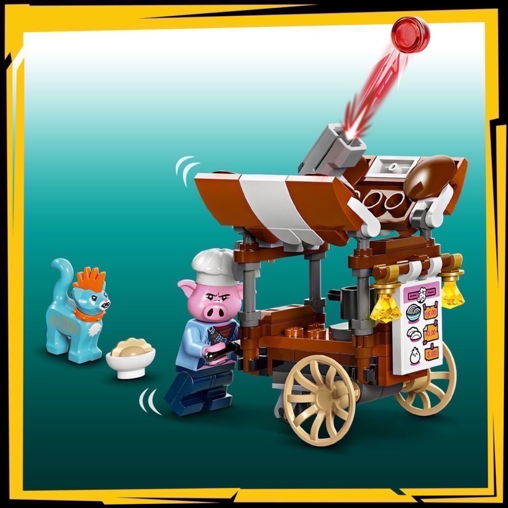 《屁桃柑仔店》現貨LEGO 80066 神獸火麒麟-悟空小俠系列-細節圖7