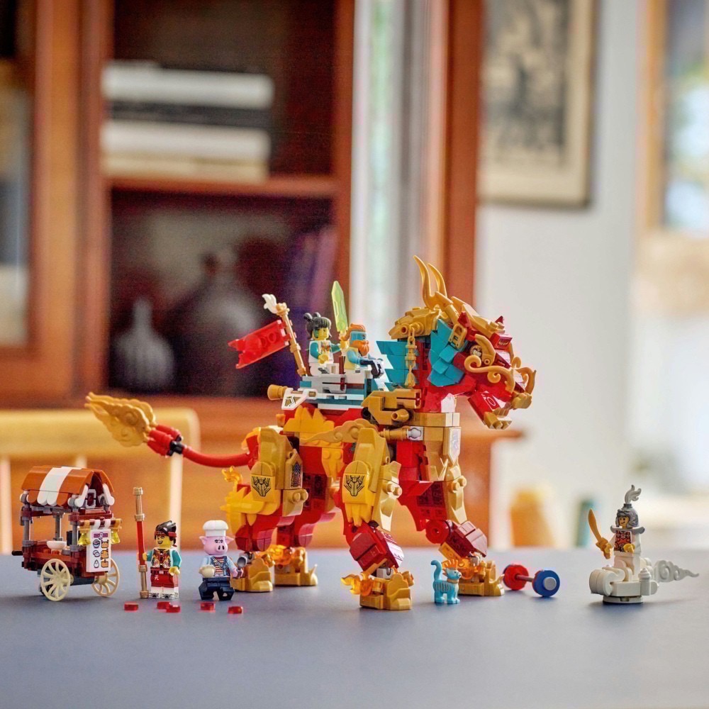 《屁桃柑仔店》現貨LEGO 80066 神獸火麒麟-悟空小俠系列-細節圖4
