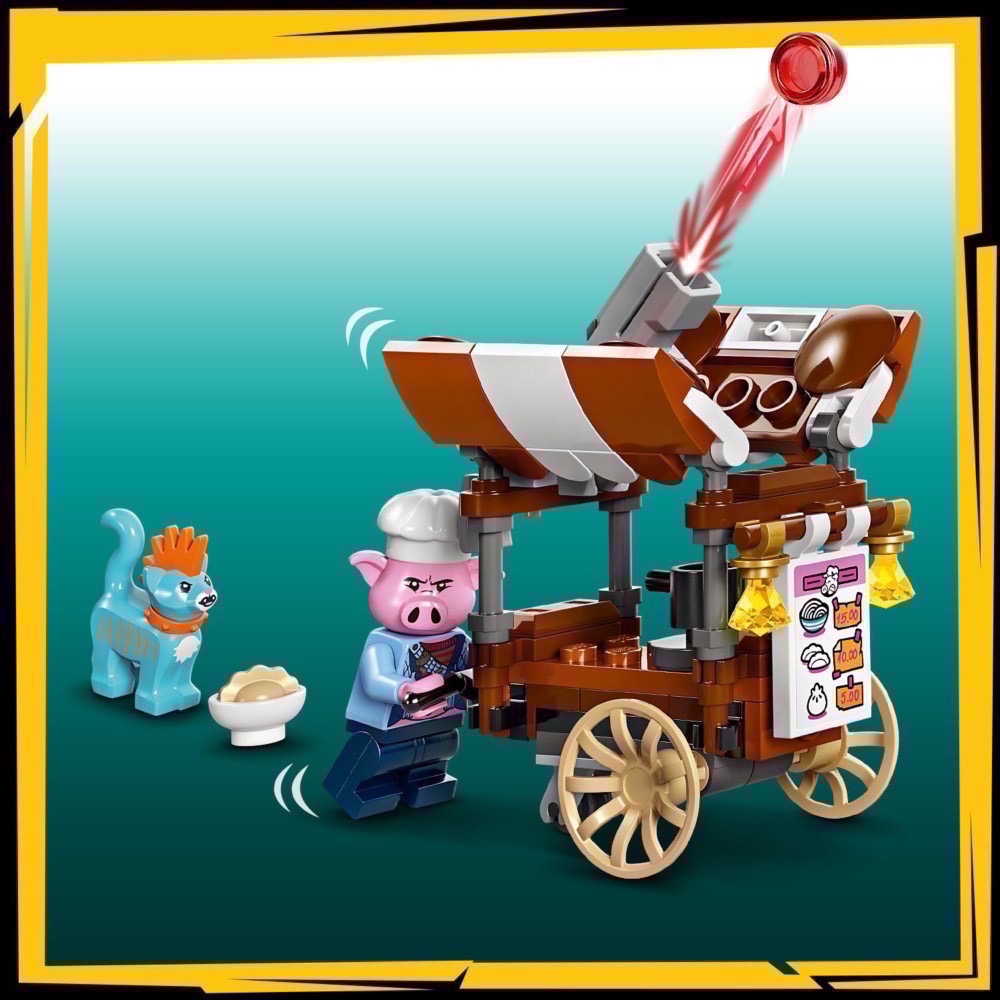 《屁桃柑仔店》現貨LEGO 80066 神獸火麒麟-悟空小俠系列-細節圖7