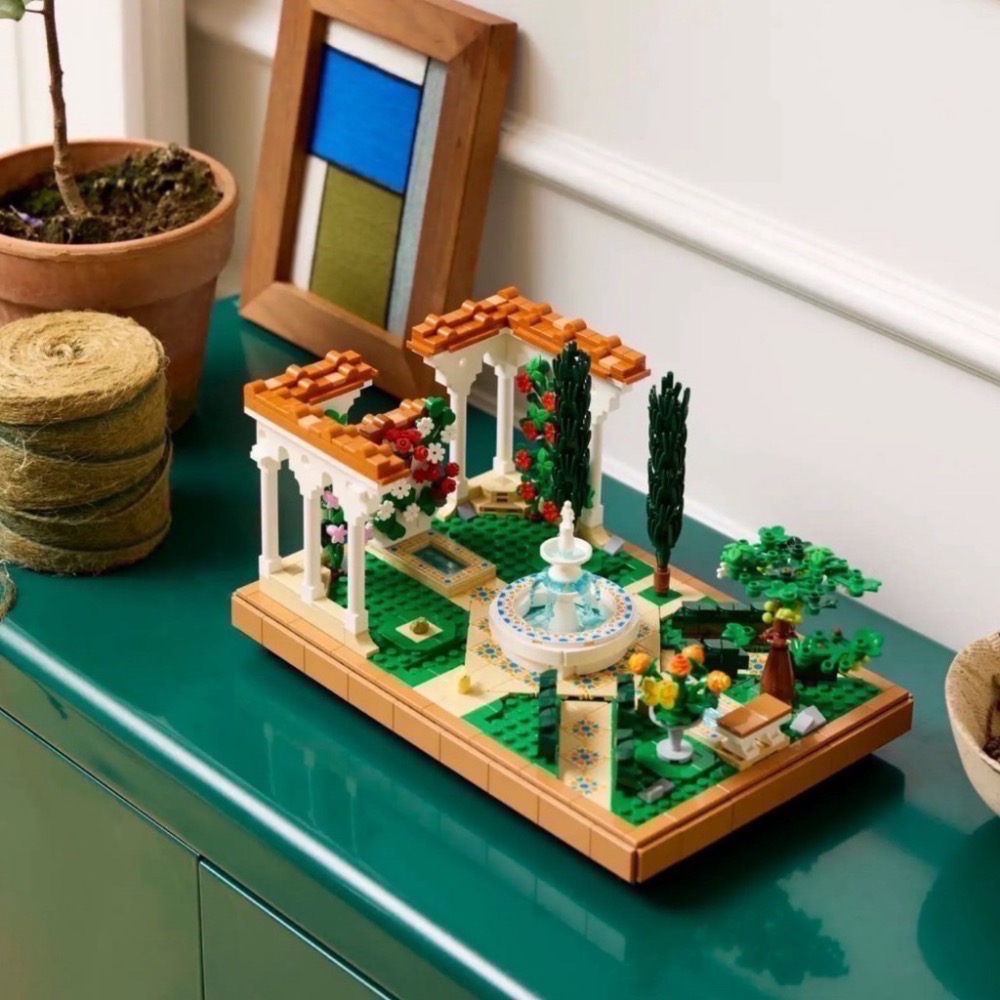 《屁桃柑仔店》現貨LEGO 10359 噴泉庭園 -Icons系列-細節圖7