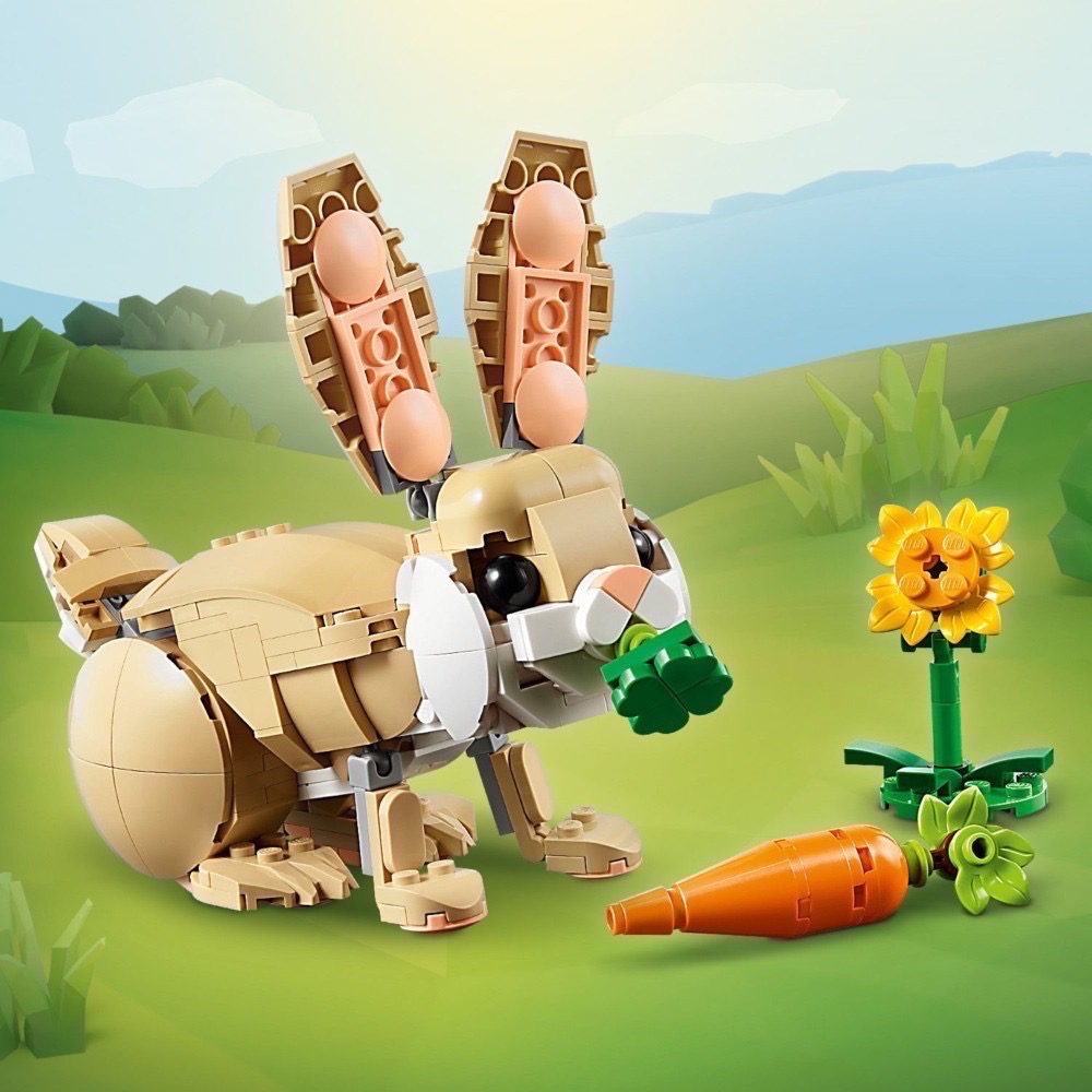 《屁桃柑仔店》現貨LEGO 31162 可愛兔子-Creator 3 in 1系列-細節圖4