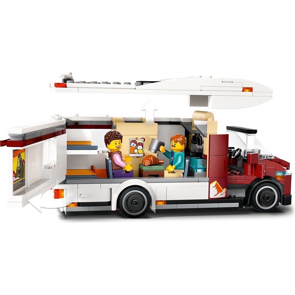 《屁桃柑仔店》現貨LEGO 60454 假期冒險露營車-City 系列-細節圖5