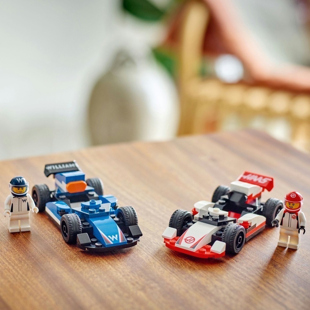《屁桃柑仔店》現貨LEGO 60464  F1 Williams Racing 和 Haas F1 -City 系列-細節圖3