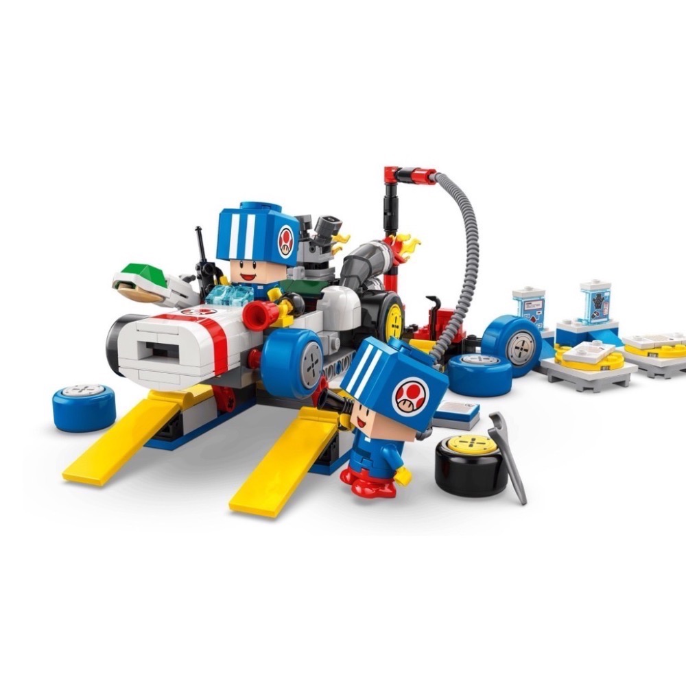 《屁桃柑仔店》現貨LEGO 72035 瑪利歐賽車-奇諾比奧的車庫-細節圖8