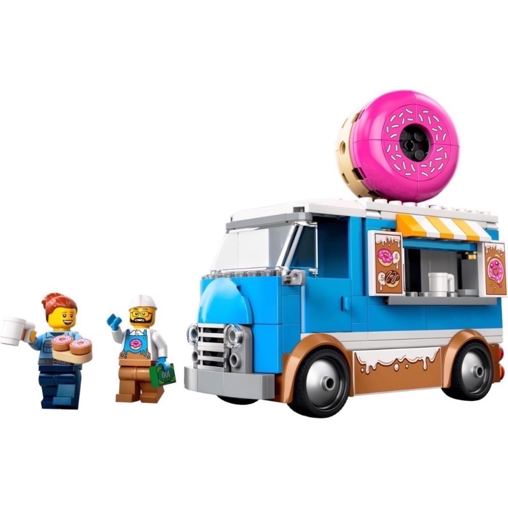《屁桃柑仔店》現貨LEGO 60452 甜甜圈車-City 系列-細節圖3