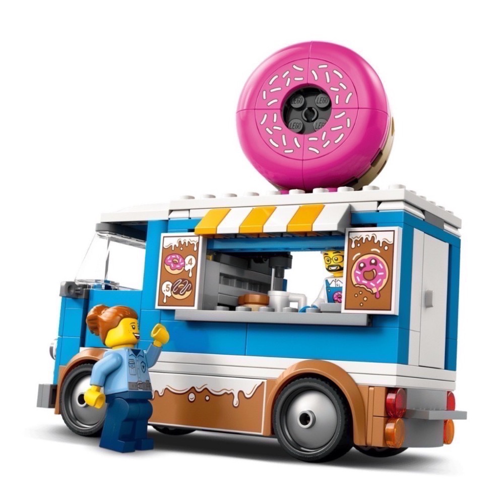 《屁桃柑仔店》現貨LEGO 60452 甜甜圈車-City 系列-細節圖4