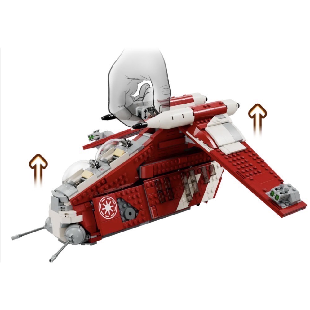 《屁桃柑仔店》現貨 LEGO 75354 科羅森守衛砲艇-星際大戰系列-細節圖5