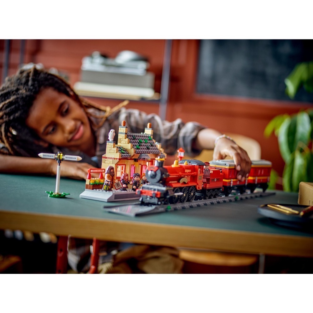 《屁桃柑仔店》現貨LEGO 76423 霍格華茲特快列車與活米村車站 -哈利波特系列-細節圖8
