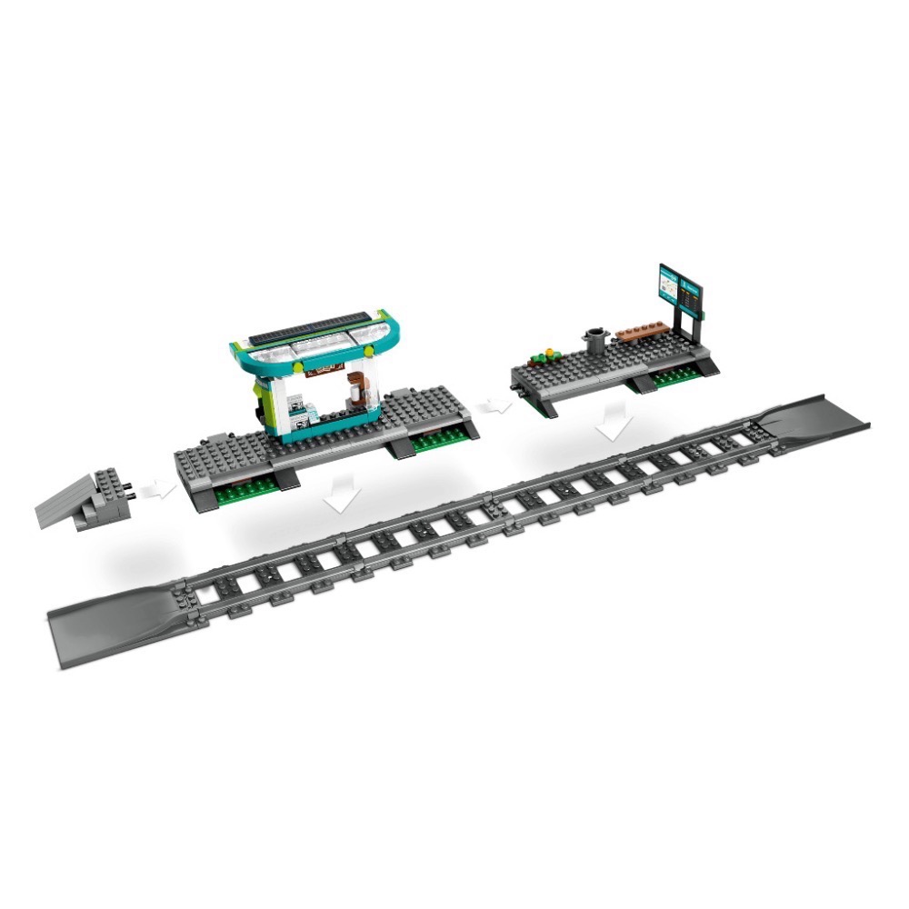 《屁桃柑仔店》現貨LEGO 60423 市區路面電車和車站-CITY 系列-細節圖5