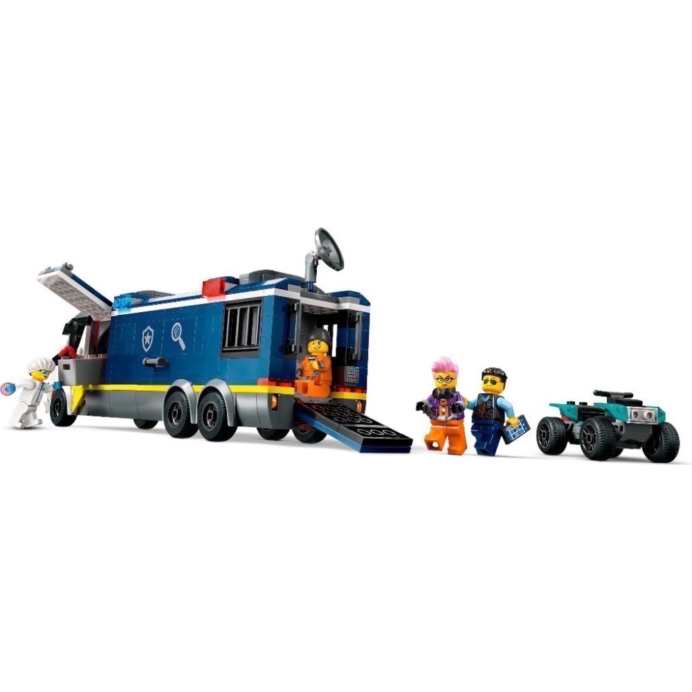 《屁桃柑仔店》現貨LEGO 60418 警察行動刑事實驗室-CITY 系列-細節圖4