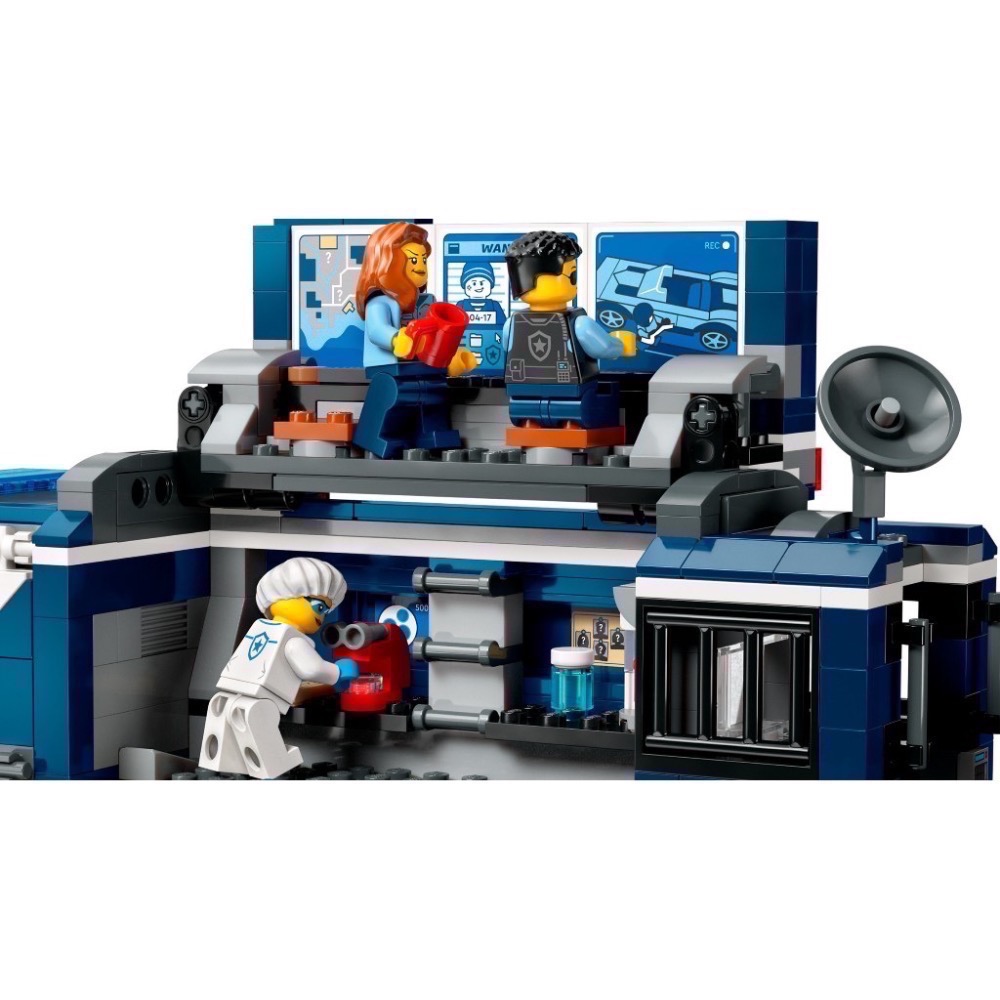 《屁桃柑仔店》現貨LEGO 60418 警察行動刑事實驗室-CITY 系列-細節圖5
