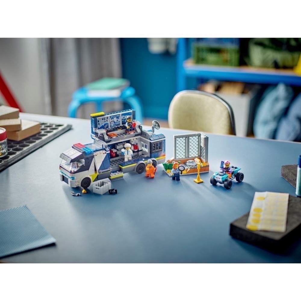 《屁桃柑仔店》現貨LEGO 60418 警察行動刑事實驗室-CITY 系列-細節圖7