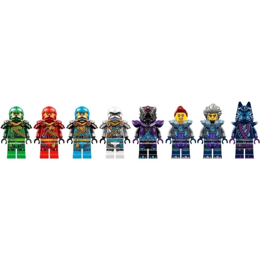 《屁桃柑仔店》現貨LEGO 71813 狼族面具黑影道場-旋風忍者系列-細節圖5