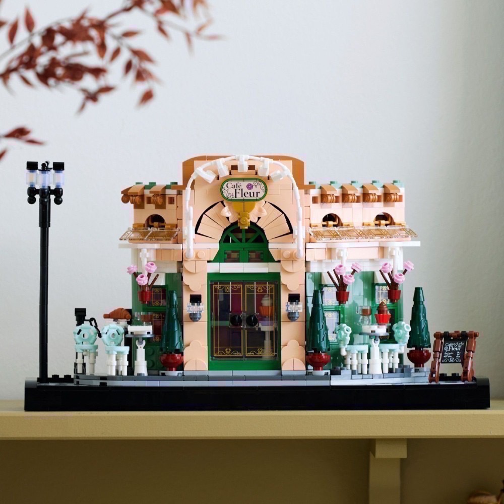 《屁桃柑仔店》現貨LEGO 10362 法國咖啡館 -ICONS系列-細節圖3