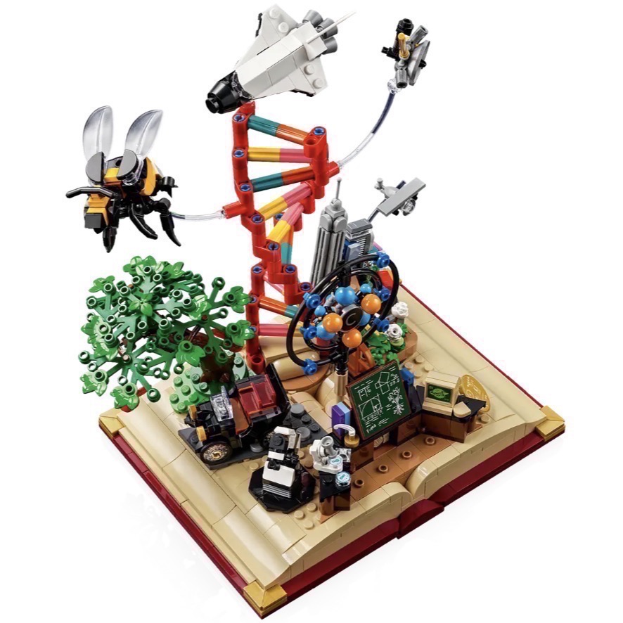《屁桃柑仔店》現貨LEGO 21355 STEM 的演變 -IDEAS系列-細節圖3