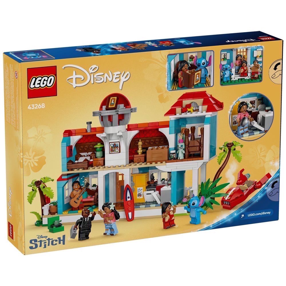 《屁桃柑仔店》現貨LEGO 43268 星際寶貝 海灘小屋-Disney系列-細節圖2