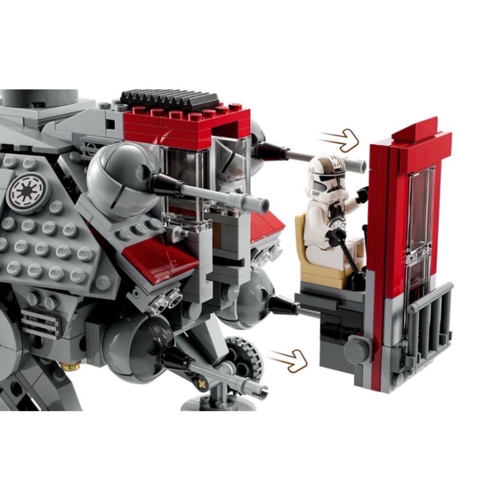 《屁桃柑仔店》現貨LEGO 75337 AT-TE 全地域型戰術執行者 複製人 212 軍團 -星際大戰系列-細節圖5