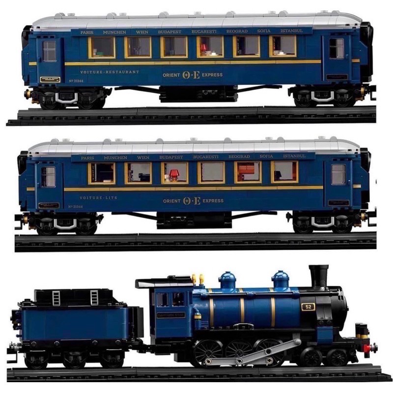 《屁桃柑仔店》現貨LEGO  21344  東方快車-IDEAS系列-細節圖5