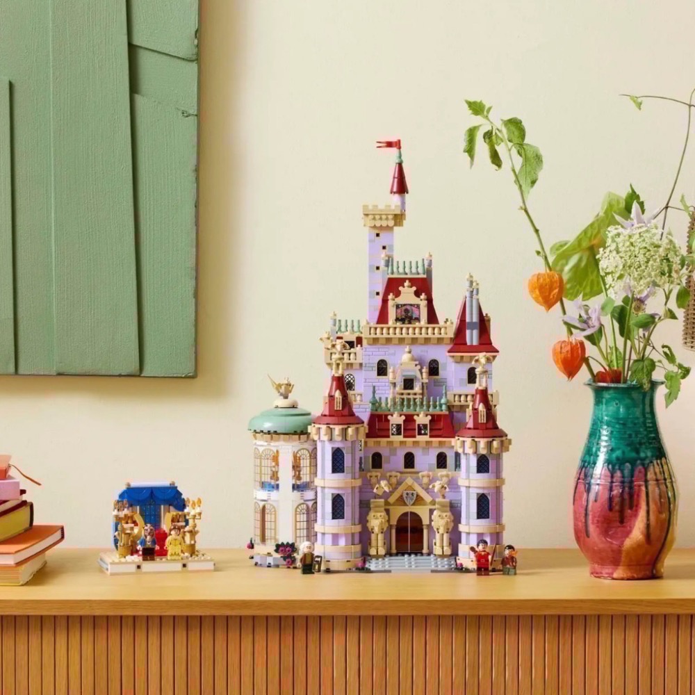 《屁桃柑仔店》現貨LEGO 43263  美女與野獸城堡-迪士尼系列-細節圖9