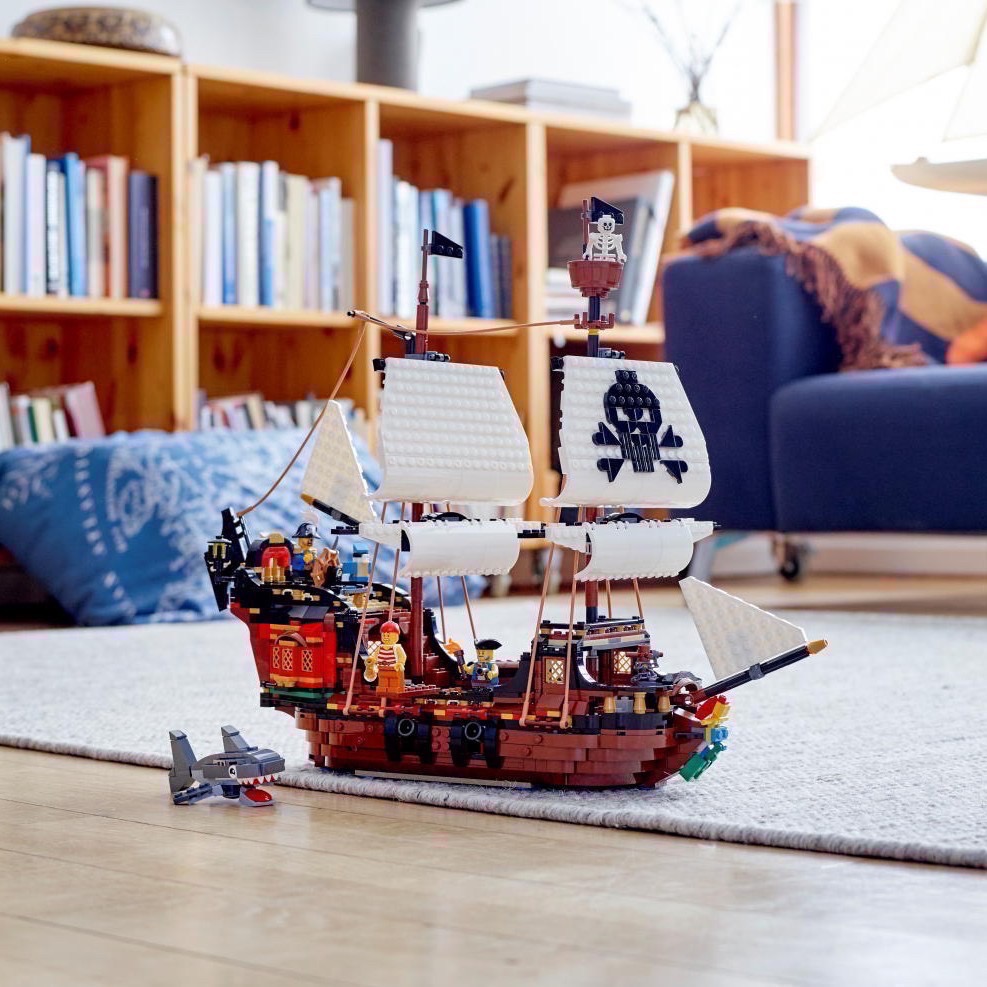 《屁桃柑仔店》現貨LEGO  31109  海盜船-CREATOR系列-細節圖4