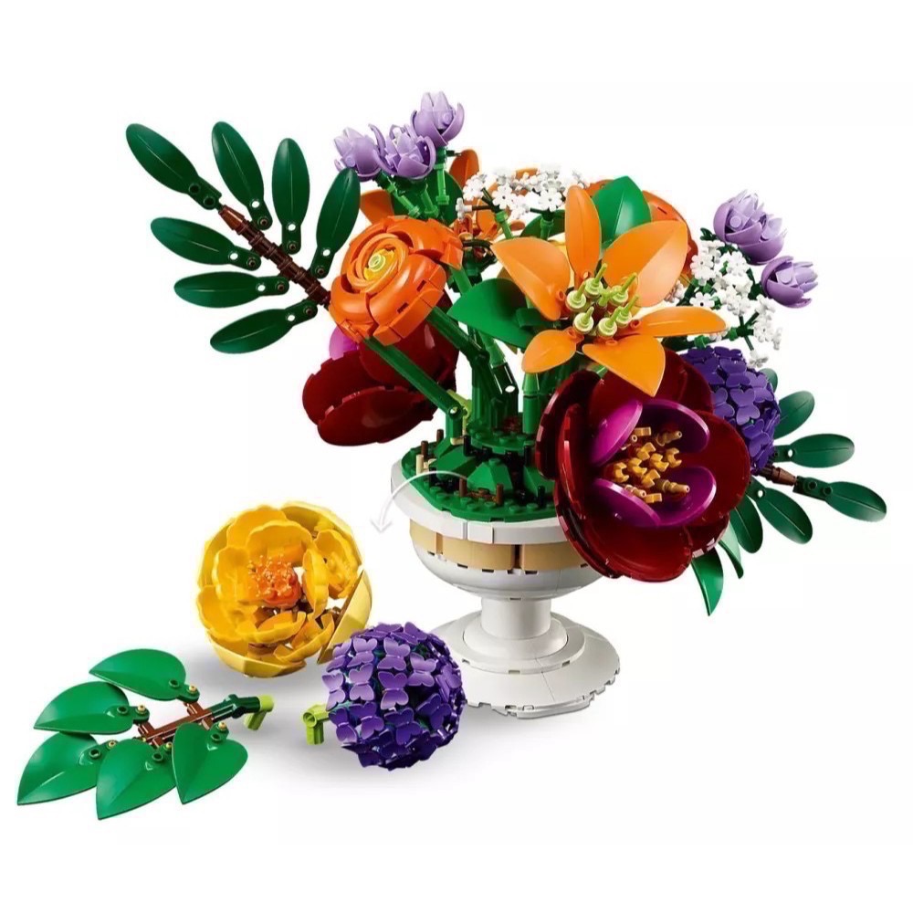 《屁桃柑仔店》現貨LEGO 10345 插花擺飾 -ICONS系列-細節圖6
