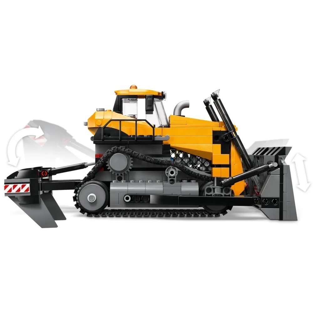 《屁桃柑仔店》現貨LEGO 60466  黃色推土機-CITY系列-細節圖4
