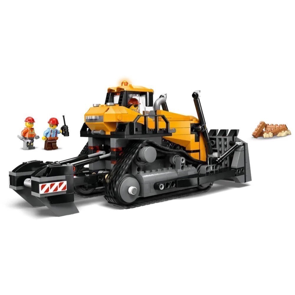 《屁桃柑仔店》現貨LEGO 60466  黃色推土機-CITY系列-細節圖3