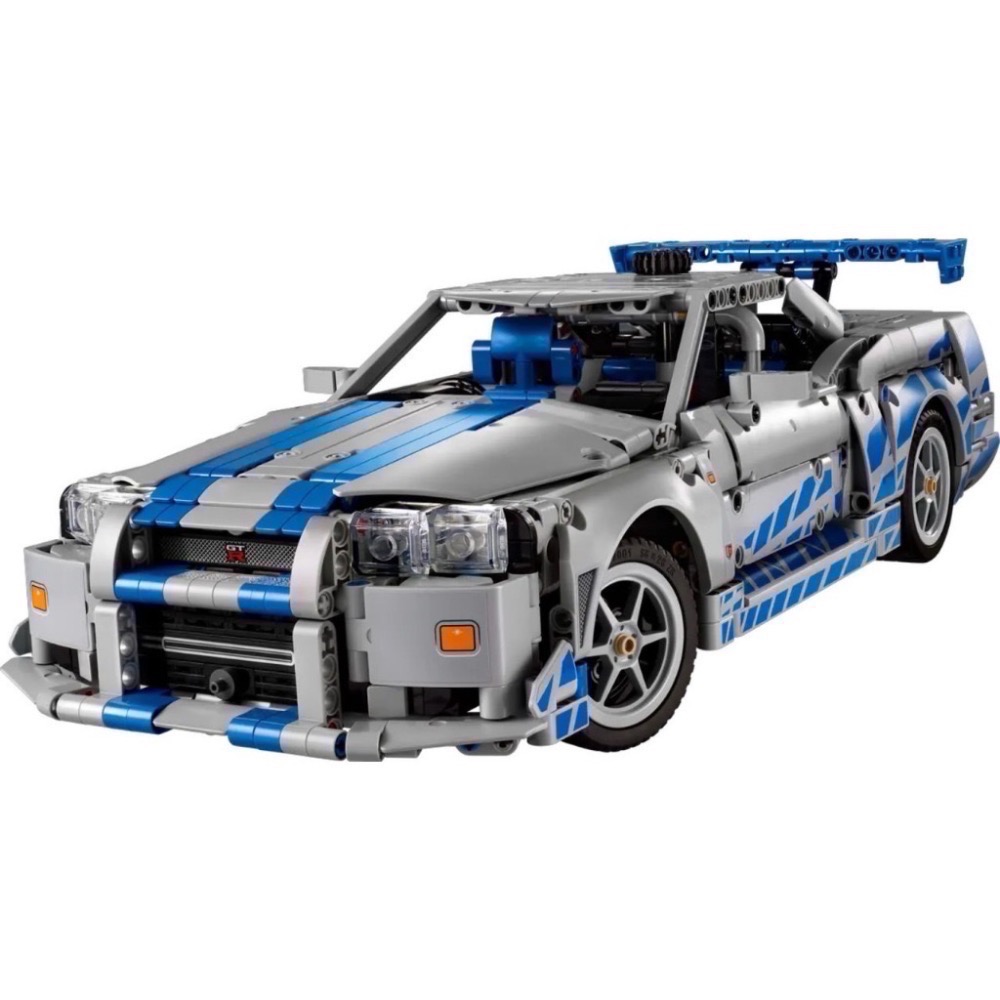 《屁桃柑仔店》現貨LEGO 42210 玩命關頭2 日產SkylineGT-R R34 -TECHNIC系列-細節圖3