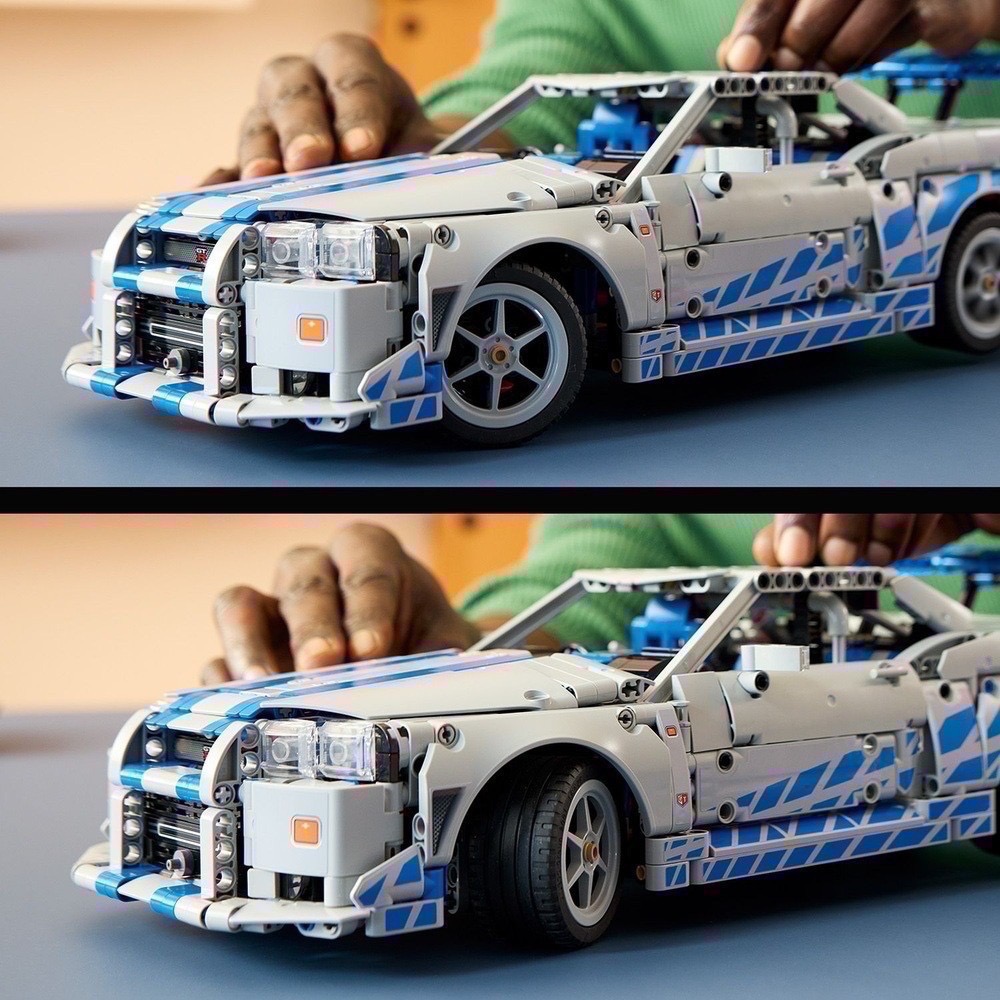 《屁桃柑仔店》現貨LEGO 42210 玩命關頭2 日產SkylineGT-R R34 -TECHNIC系列-細節圖8