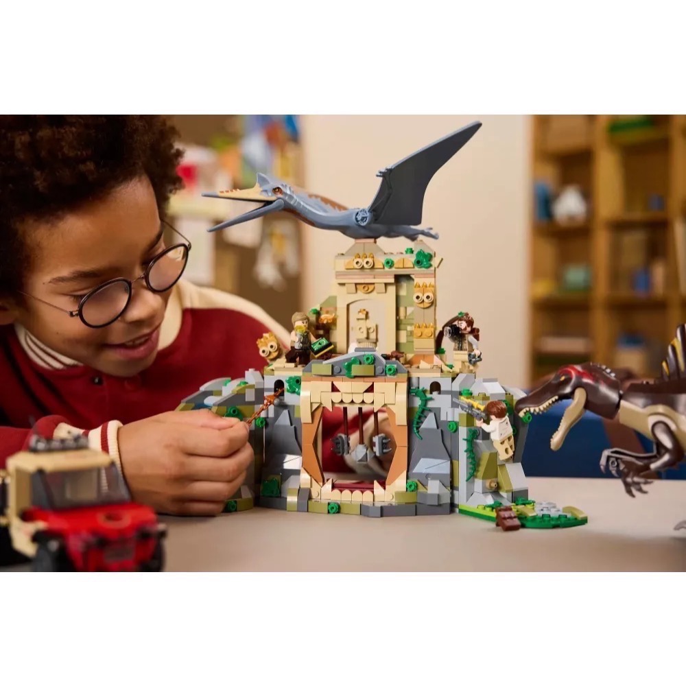 《屁桃柑仔店》現貨LEGO 76976 棘龍和風神翼龍空中任務 侏儸紀系列-細節圖3