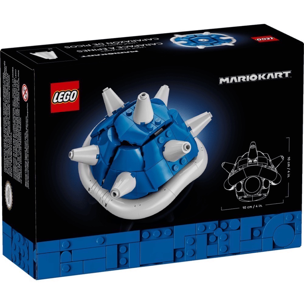 《屁桃柑仔店》現貨LEGO 40787 瑪利歐賽車 刺刺龜殼-細節圖2
