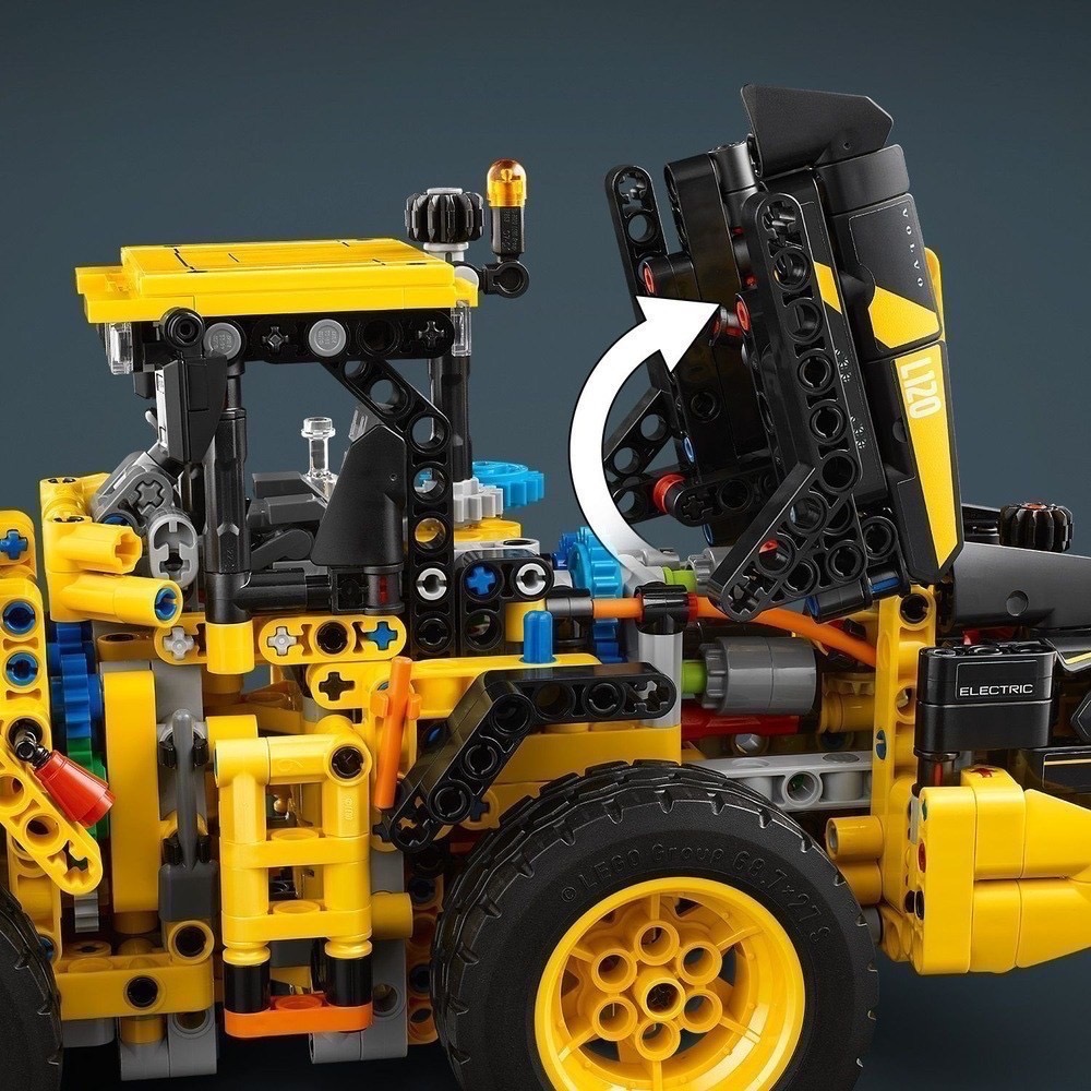 《屁桃柑仔店》現貨LEGO 42209 Volvo L120 Electric 輪式裝載機-科技系列-細節圖6