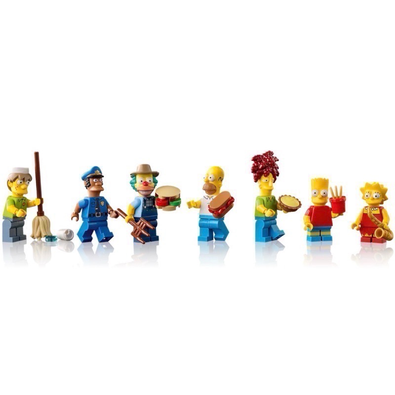 《屁桃柑仔店》現貨 LEGO 10352 辛普森家庭：小丑漢堡店-細節圖7