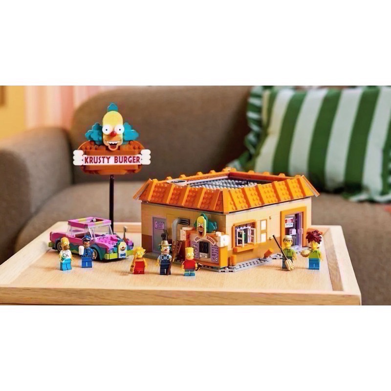 《屁桃柑仔店》現貨 LEGO 10352 辛普森家庭：小丑漢堡店-細節圖8