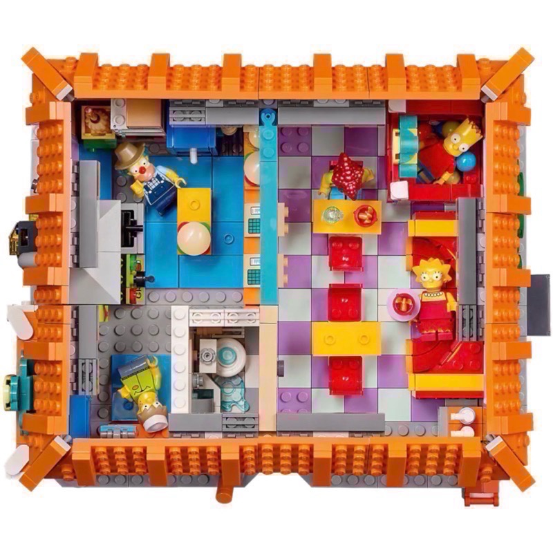 《屁桃柑仔店》現貨 LEGO 10352 辛普森家庭：小丑漢堡店-細節圖5