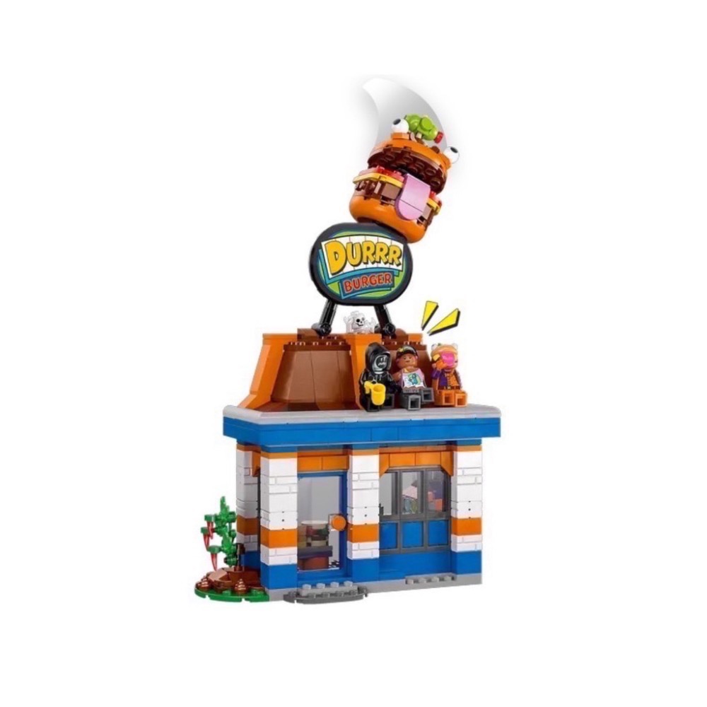 《屁桃柑仔店》現貨LEGO 77076 杜爾漢堡餐廳-要塞英雄系列-細節圖3
