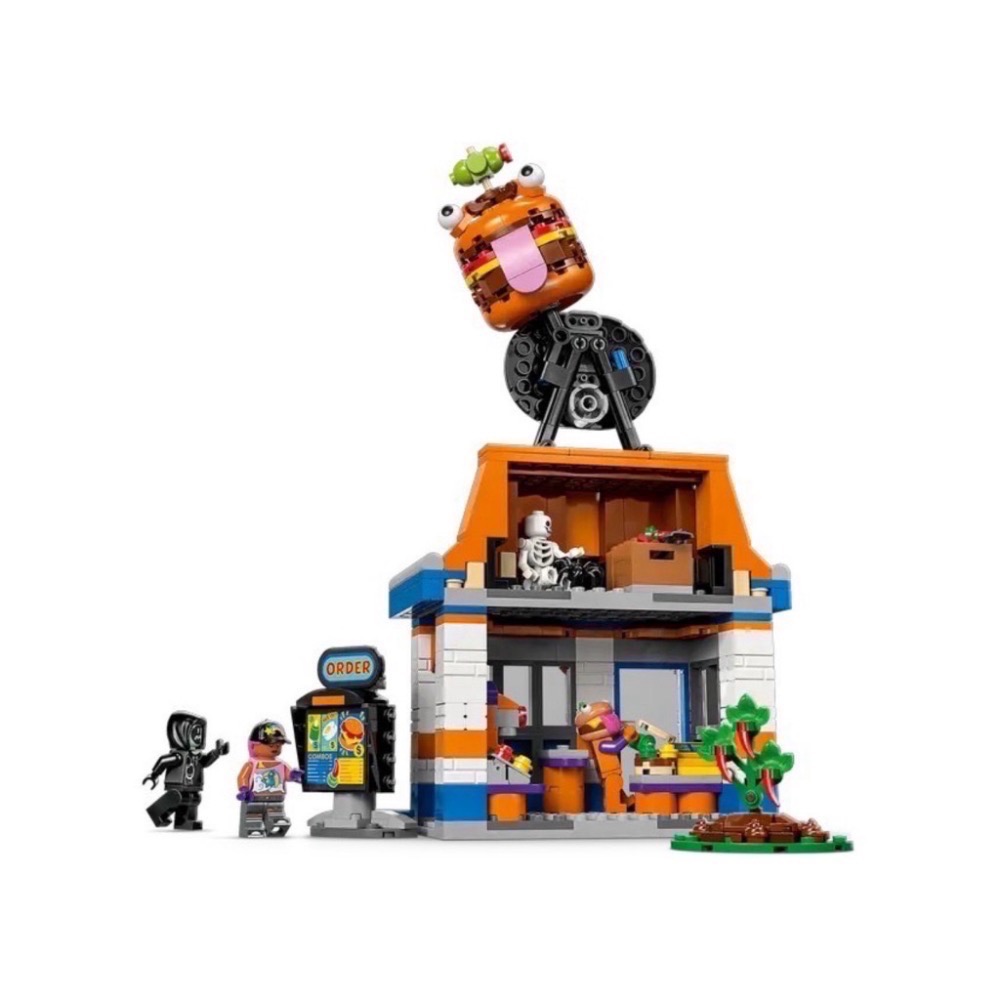 《屁桃柑仔店》現貨LEGO 77076 杜爾漢堡餐廳-要塞英雄系列-細節圖4