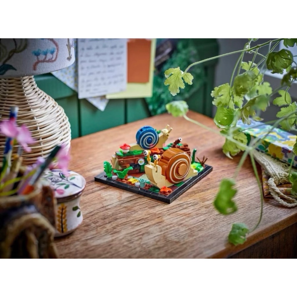 《屁桃柑仔店》現貨LEGO 40788 友善小蝸牛-IDEAS 系列-細節圖4