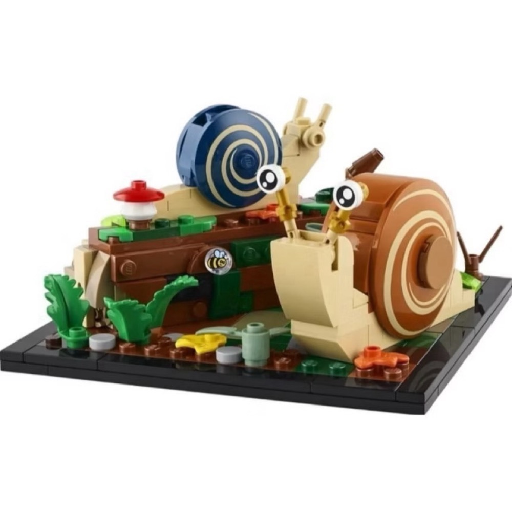 《屁桃柑仔店》現貨LEGO 40788 友善小蝸牛-IDEAS 系列-細節圖3