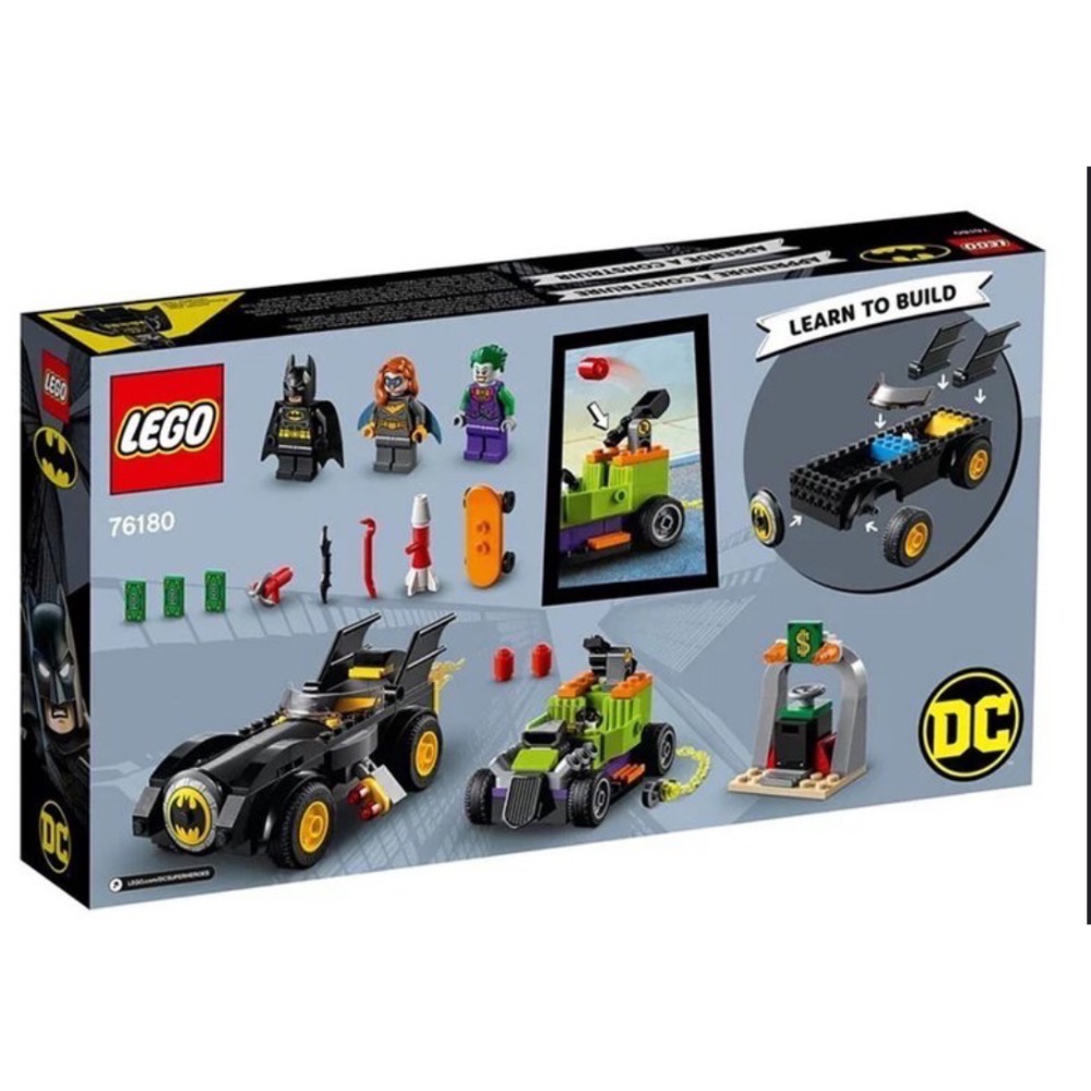 《屁桃柑仔店》現貨LEGO  76180  蝙蝠俠對決小丑：蝙蝠車追逐-細節圖2