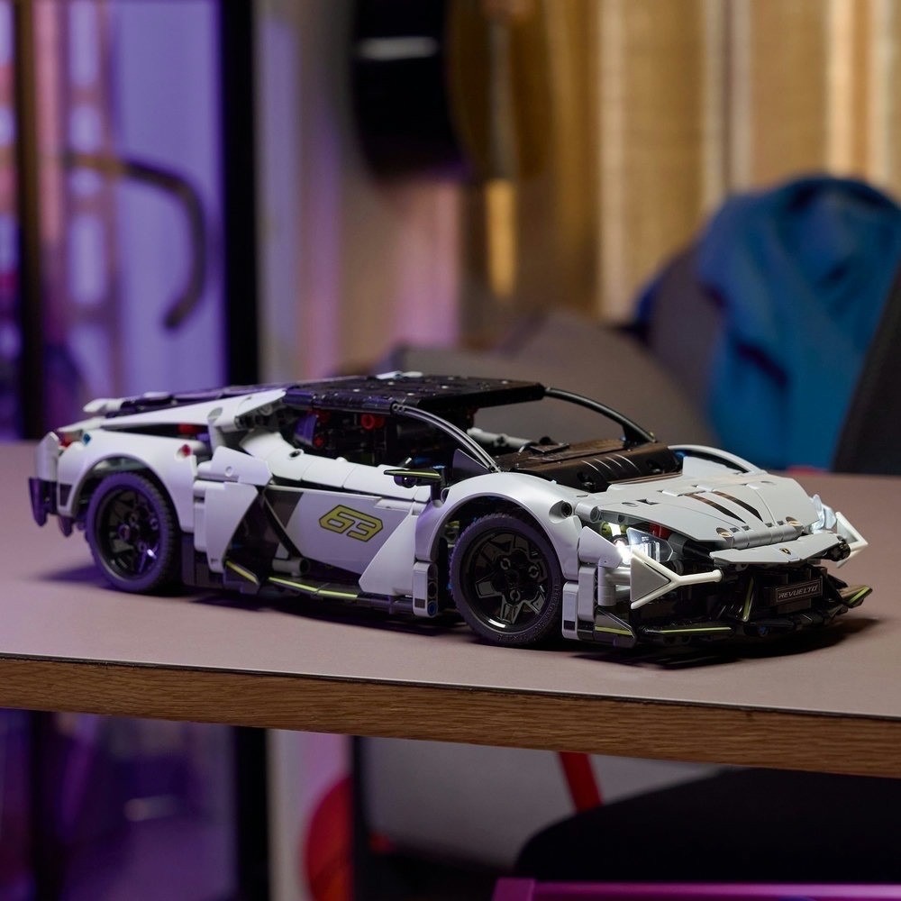 《屁桃柑仔店》現貨LEGO 42214 Lamborghini Revuelto 遙控 超級跑車 -Technic系列-細節圖7
