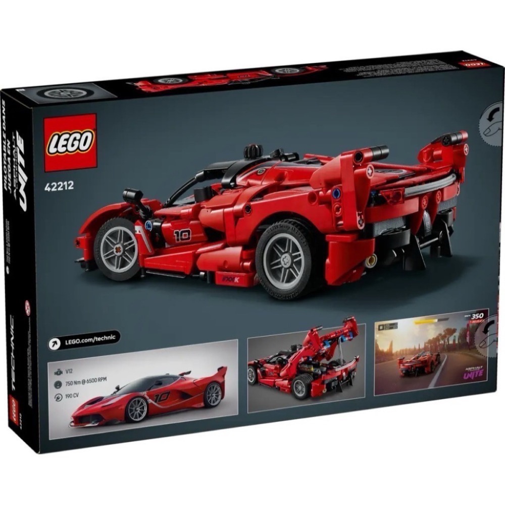 《屁桃柑仔店》現貨LEGO 42212 法拉利Ferrari FXX K-Technic系列-細節圖2