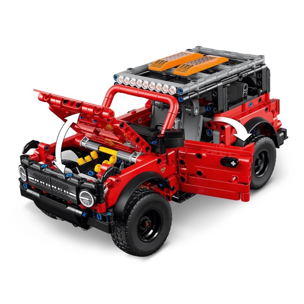 《屁桃柑仔店》現貨LEGO 42213 Ford Bronco 休旅車-Technic 系列-細節圖5