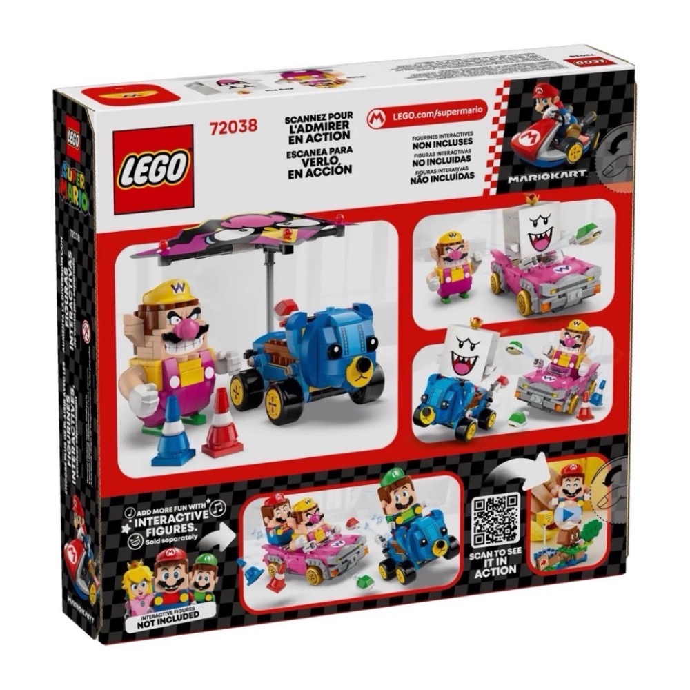 《屁桃柑仔店》現貨LEGO 72038 瑪利歐賽車 - 瓦利歐與害羞幽靈王-細節圖2