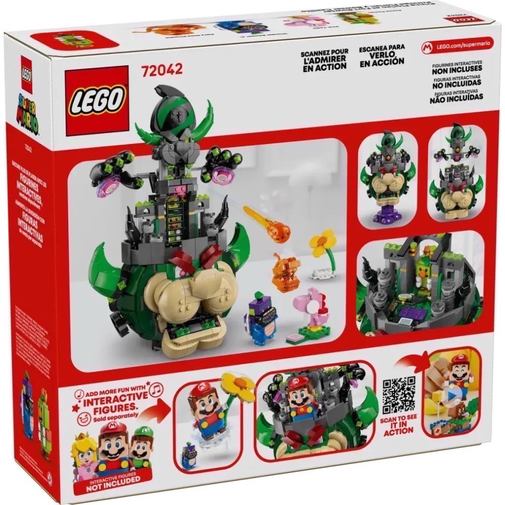 《屁桃柑仔店》現貨LEGO 72042 花洛里安王子與城堡庫巴-超級瑪利歐系列-細節圖2